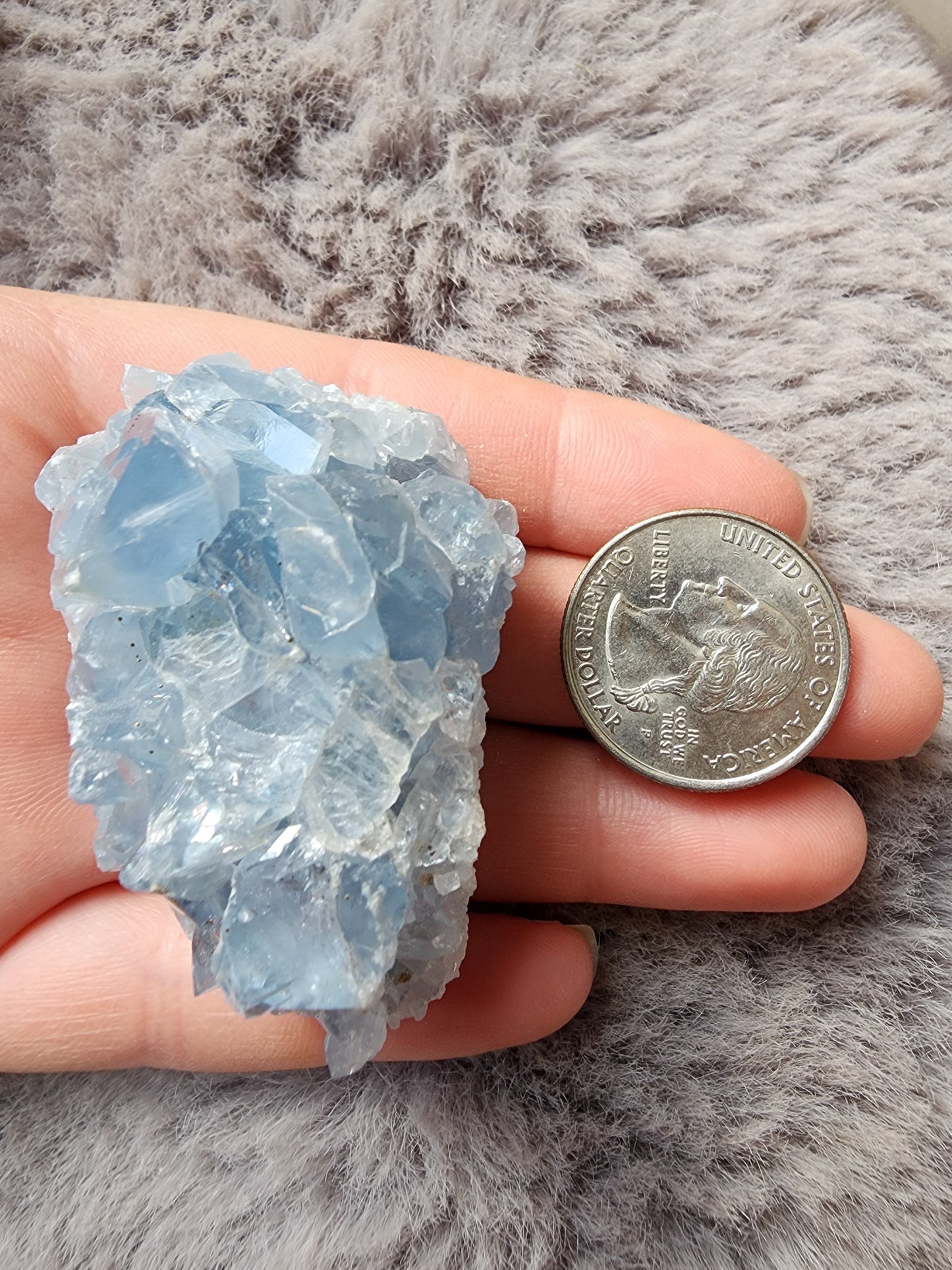 Celestite Cluster