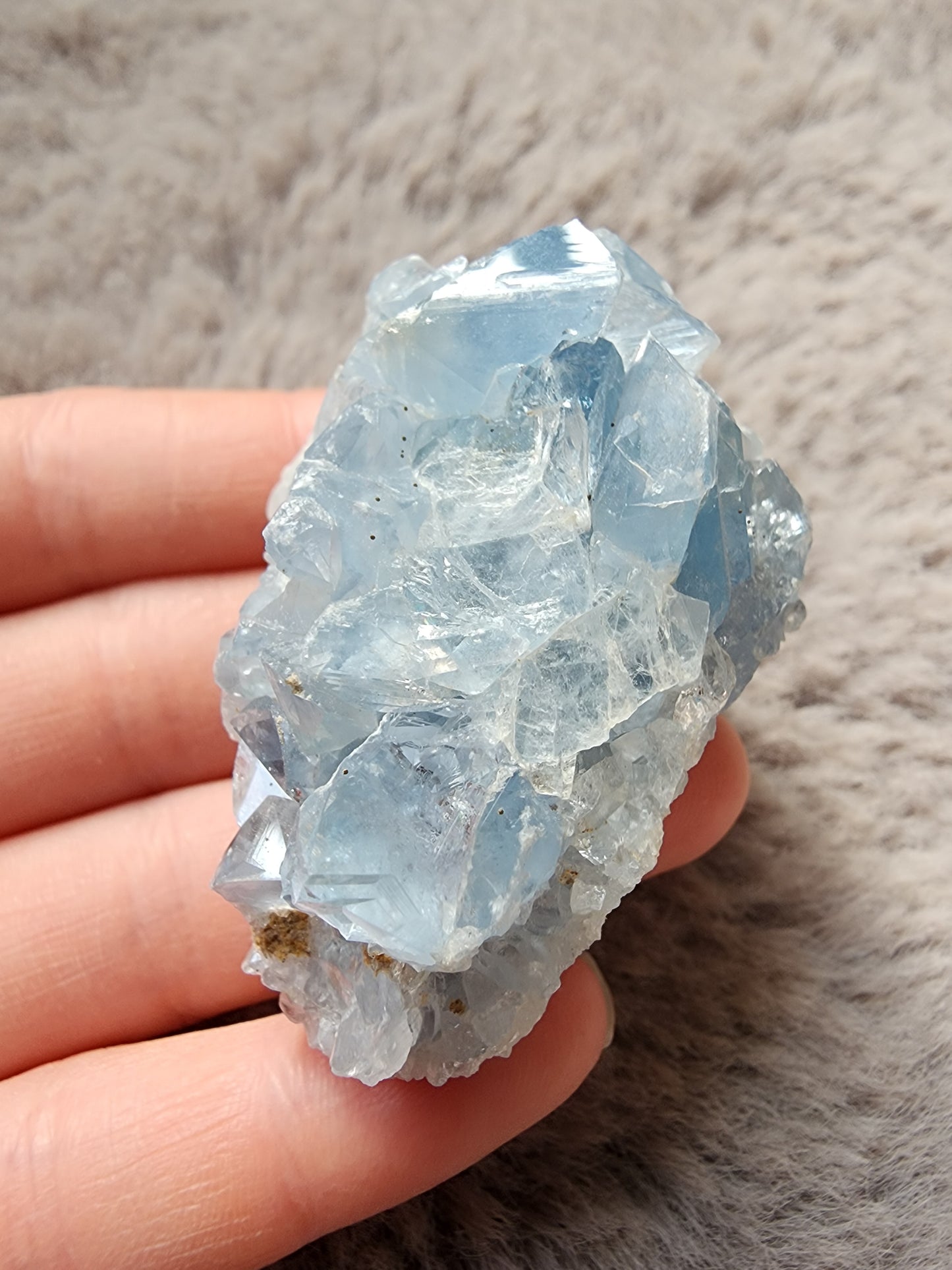 Celestite Cluster