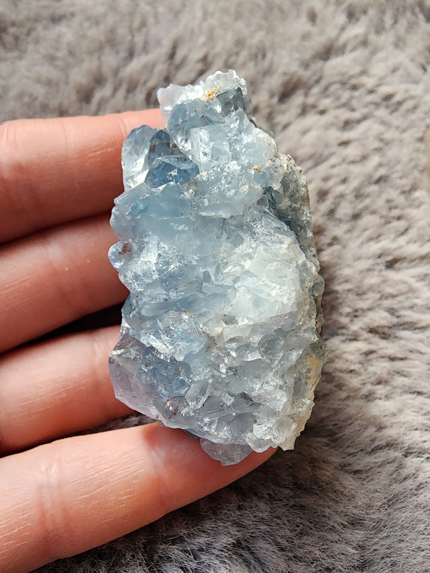 Celestite Cluster