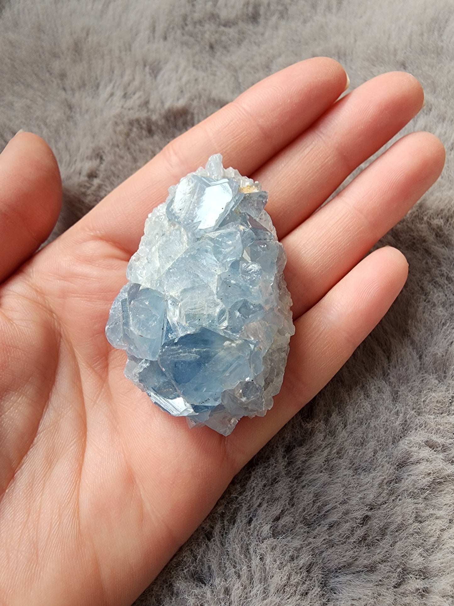 Celestite Cluster