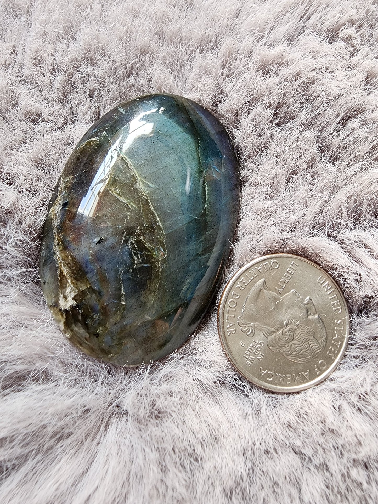 Labradorite Palmstone