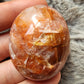 Fire Quartz Palmstone