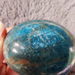 Blue Apatite Palmstone