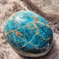 Blue Apatite Palmstone