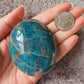 Blue Apatite Palmstone