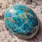 Blue Apatite Palmstone