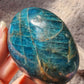 Blue Apatite Palmstone