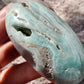 Blue Caribbean Calcite Palmstone