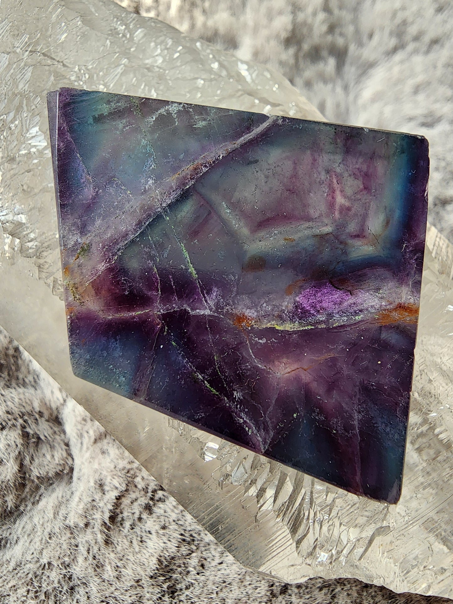 Fluorite Slab