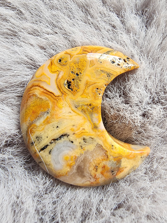 Crazy Lace Agate Moon