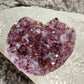 Amethyst Heart Cluster