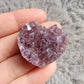 Amethyst Heart Cluster