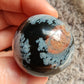 Snowflake Obsidian Mushroom