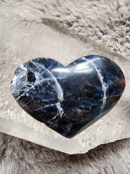 Sodalite Heart