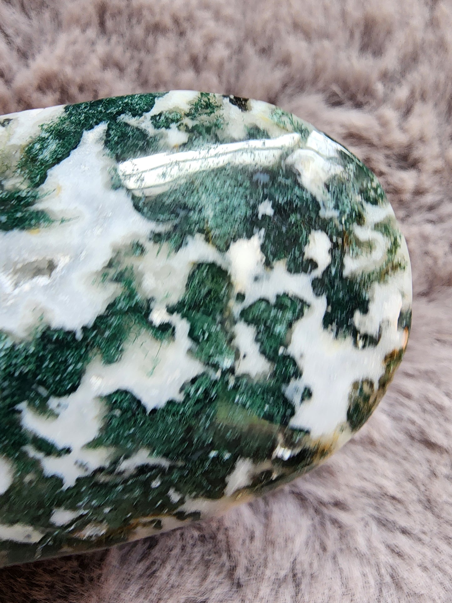 Moss Agate Palmstone