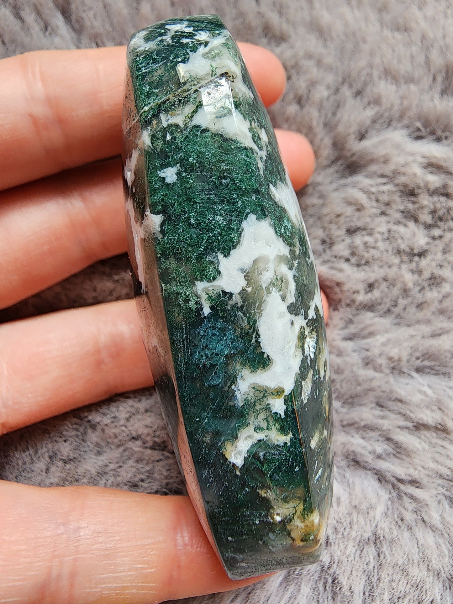 Moss Agate Palmstone