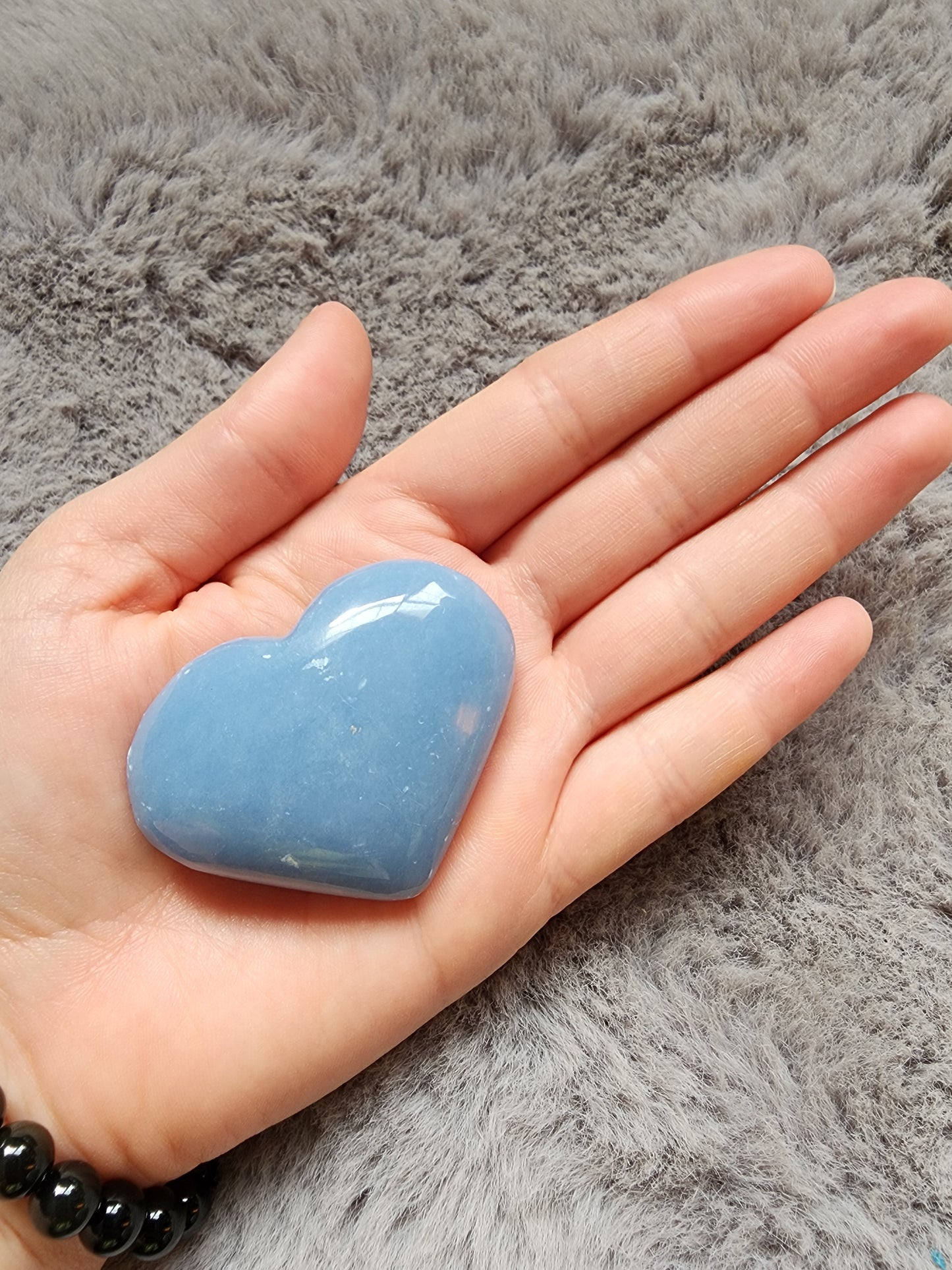 Angelite Heart