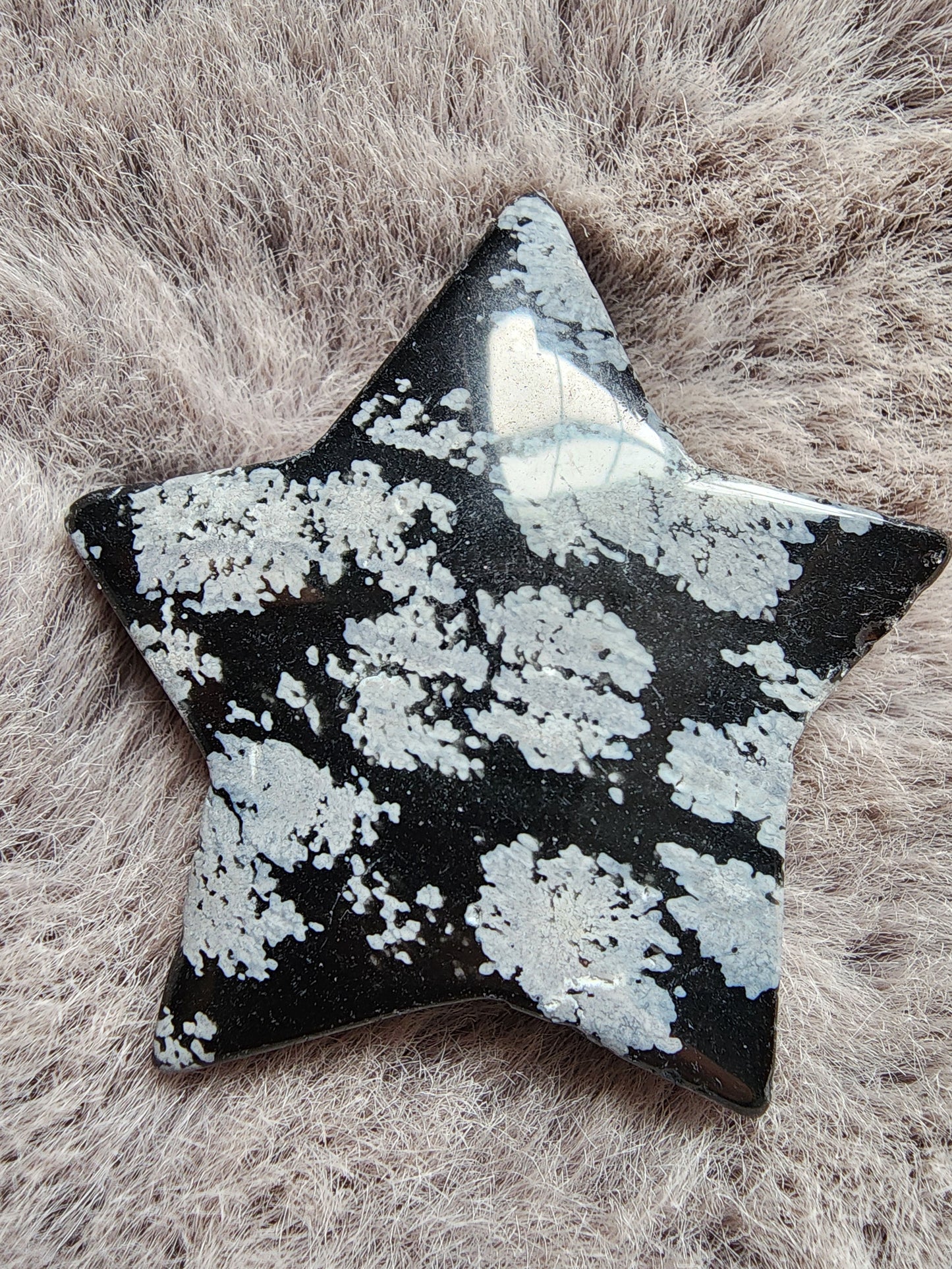 Snowflake Obsidian Star