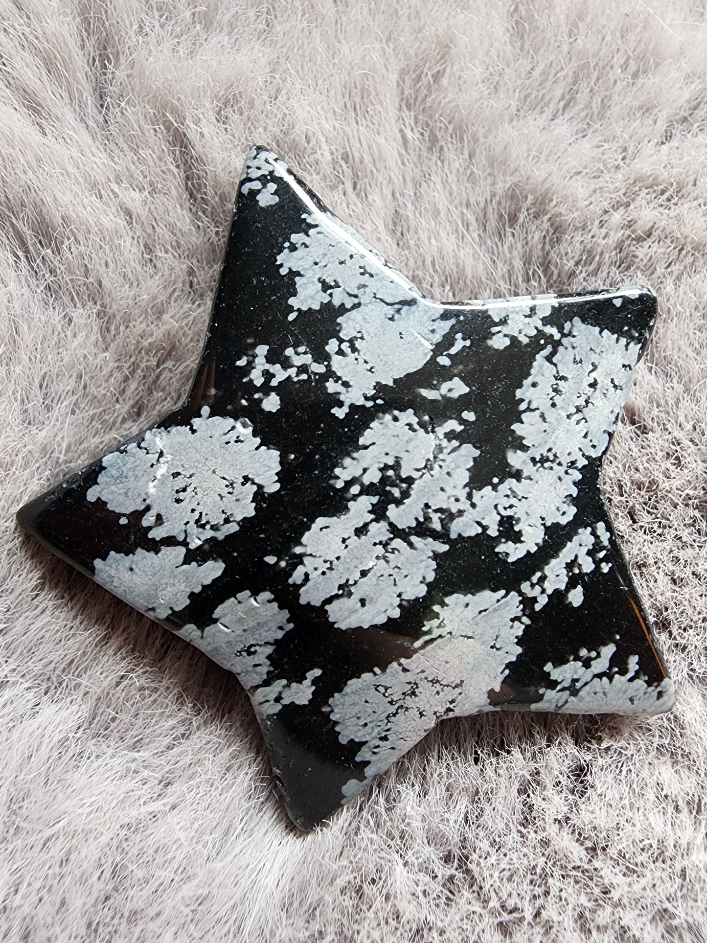 Snowflake Obsidian Star