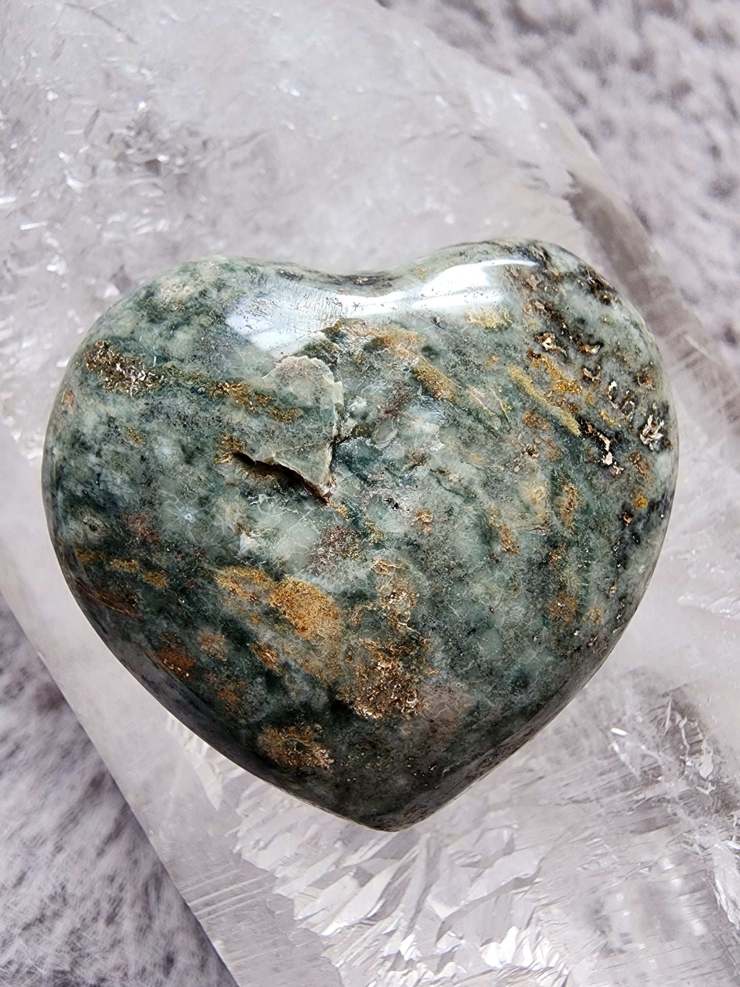 Orbicular Jasper Heart