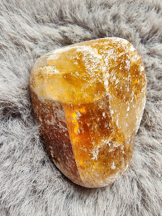 Orange Calcite Tumble