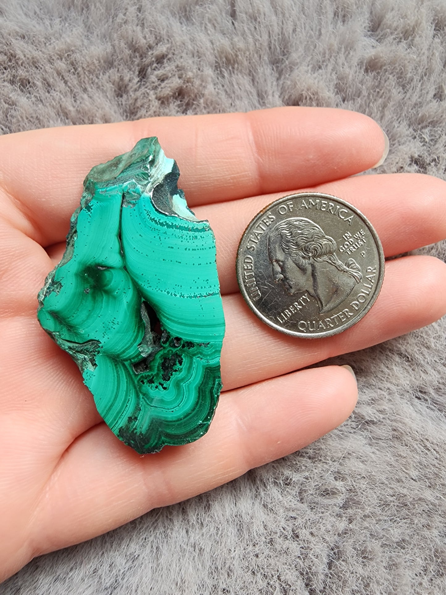 Malachite Slab