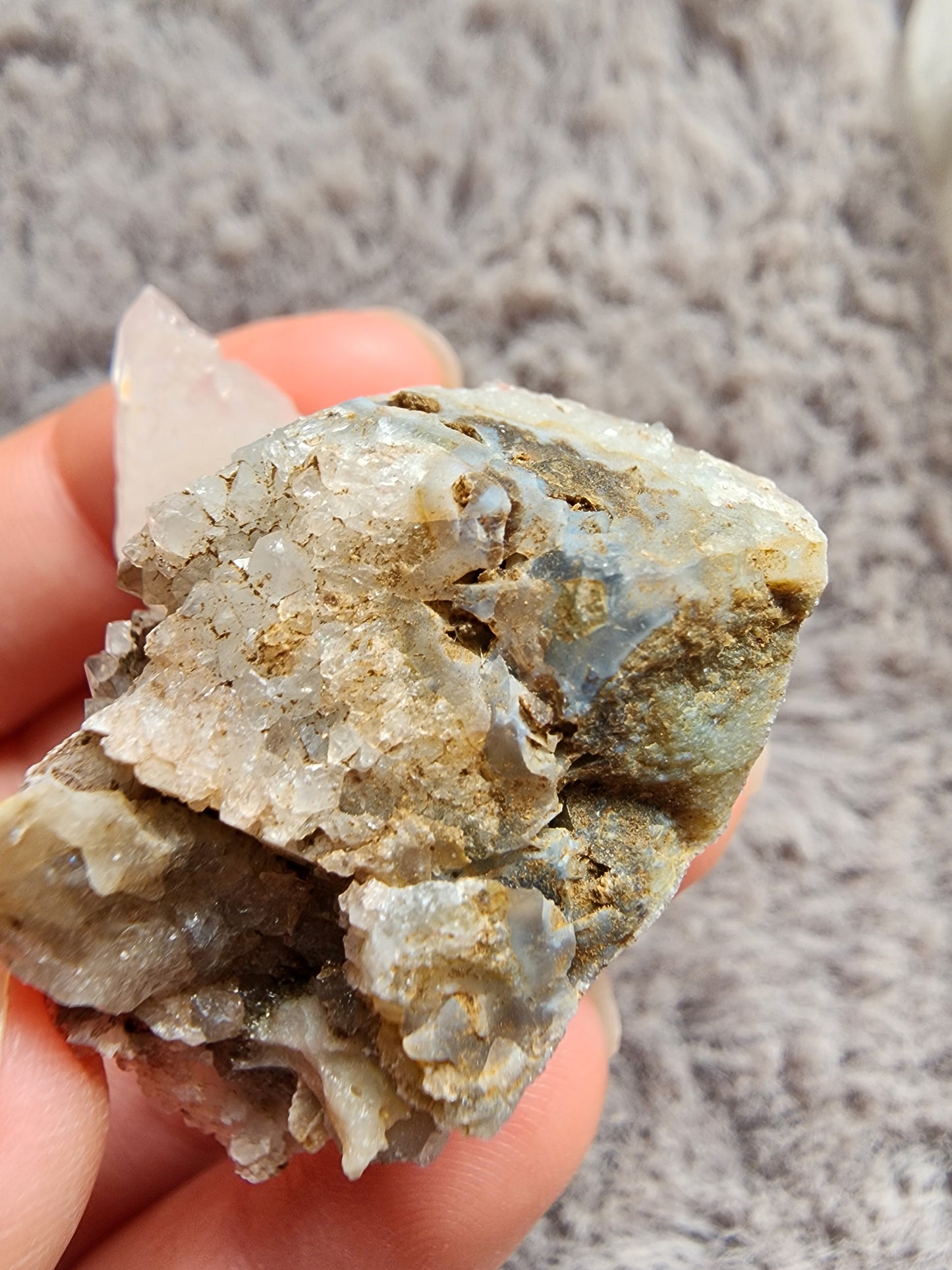 Calcite Quartz Specimen