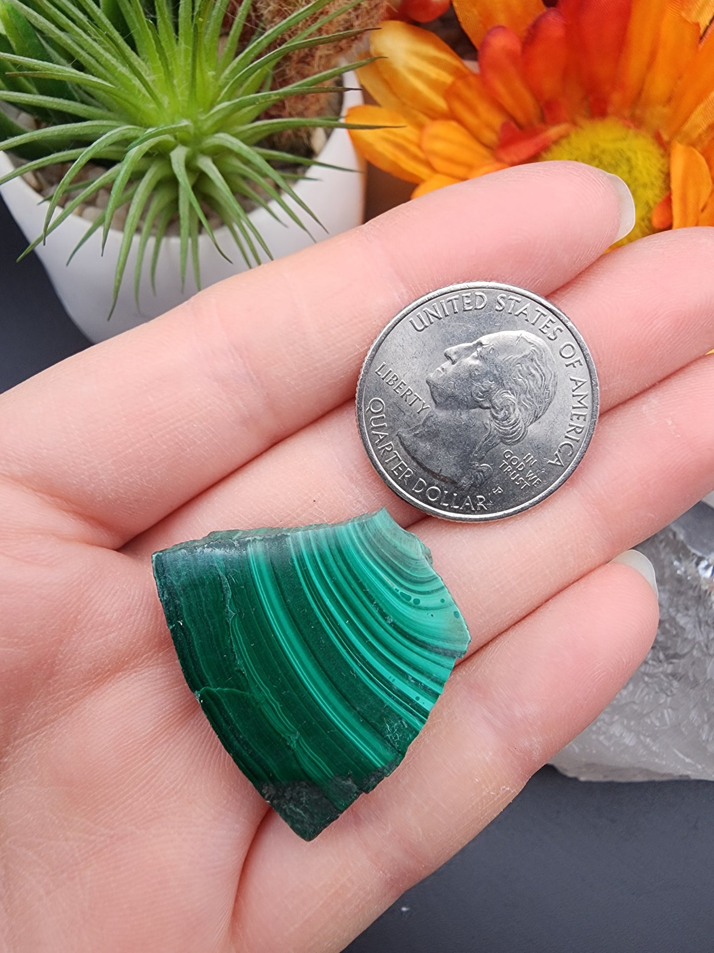 Malachite Slab