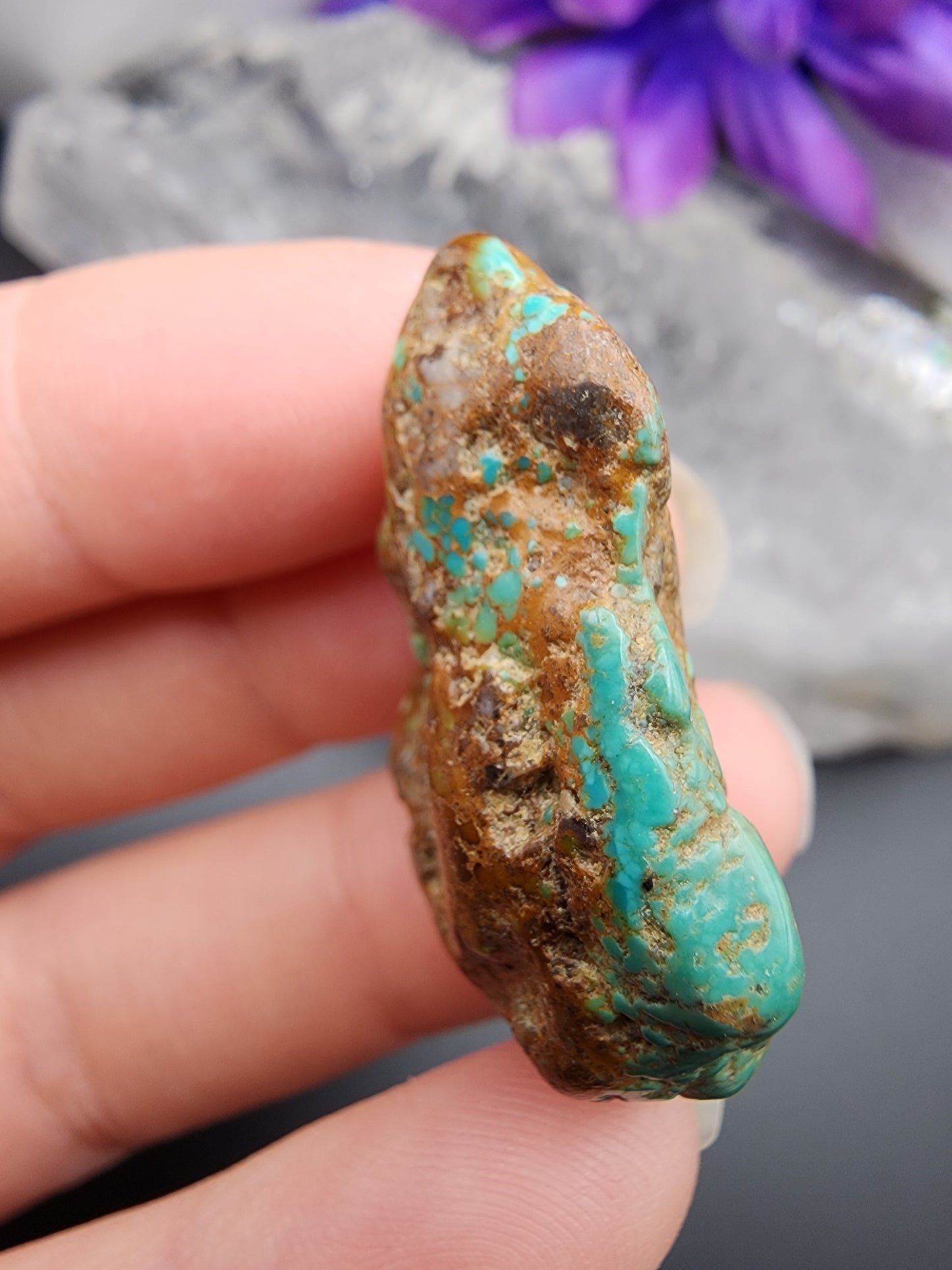 Turquoise tumble