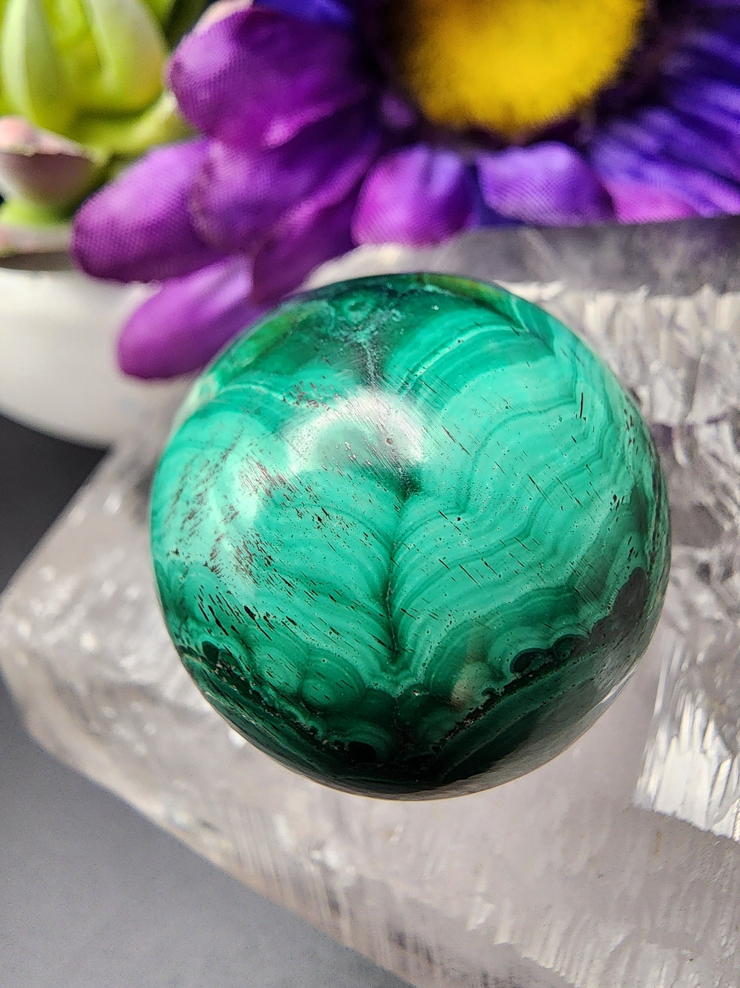 Malachite Sphere