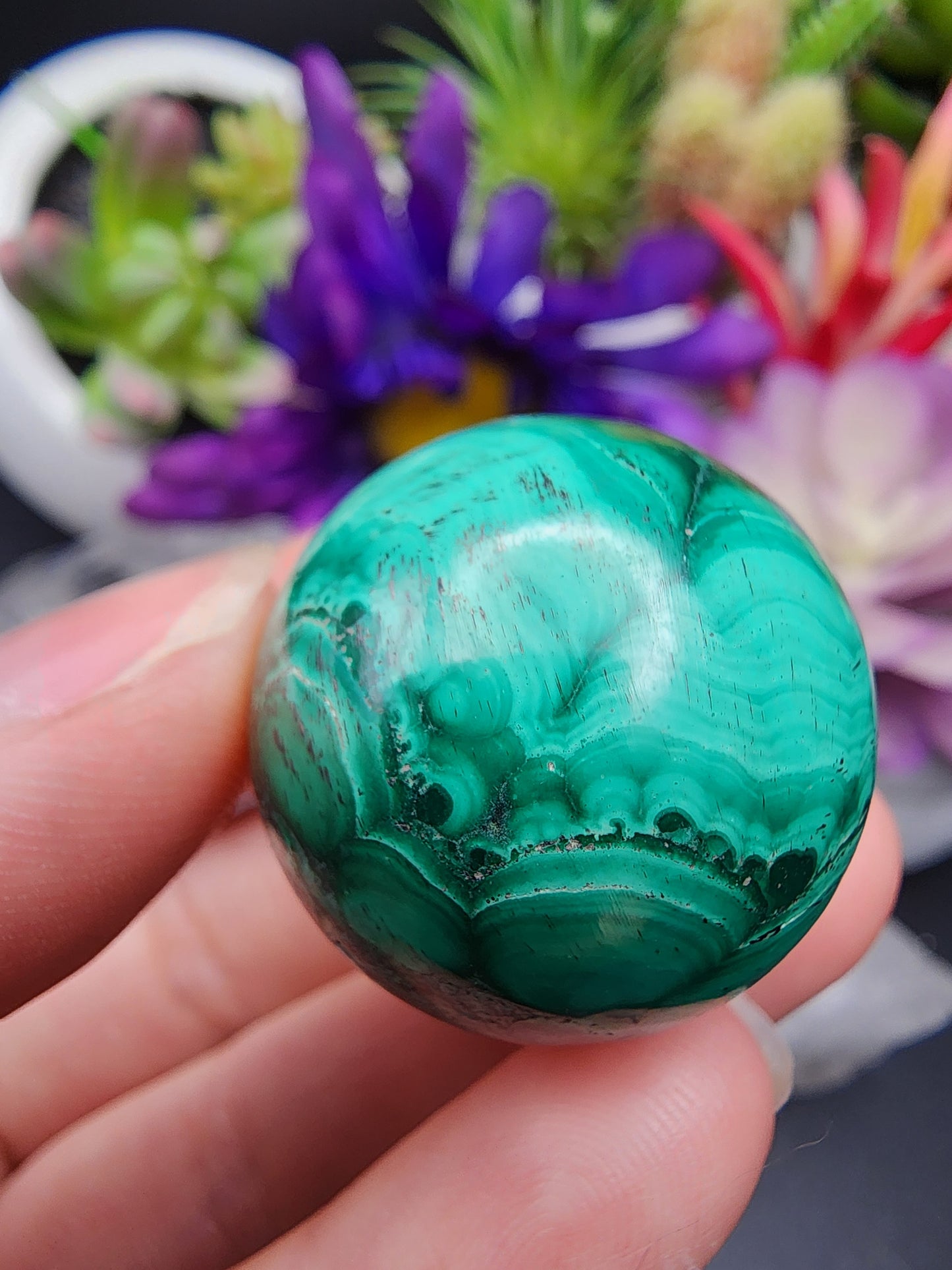 Malachite Sphere