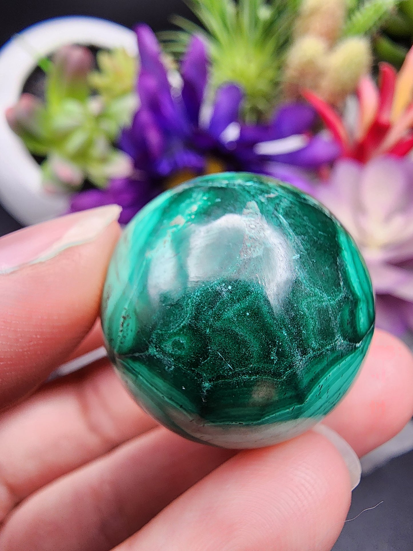 Malachite Sphere