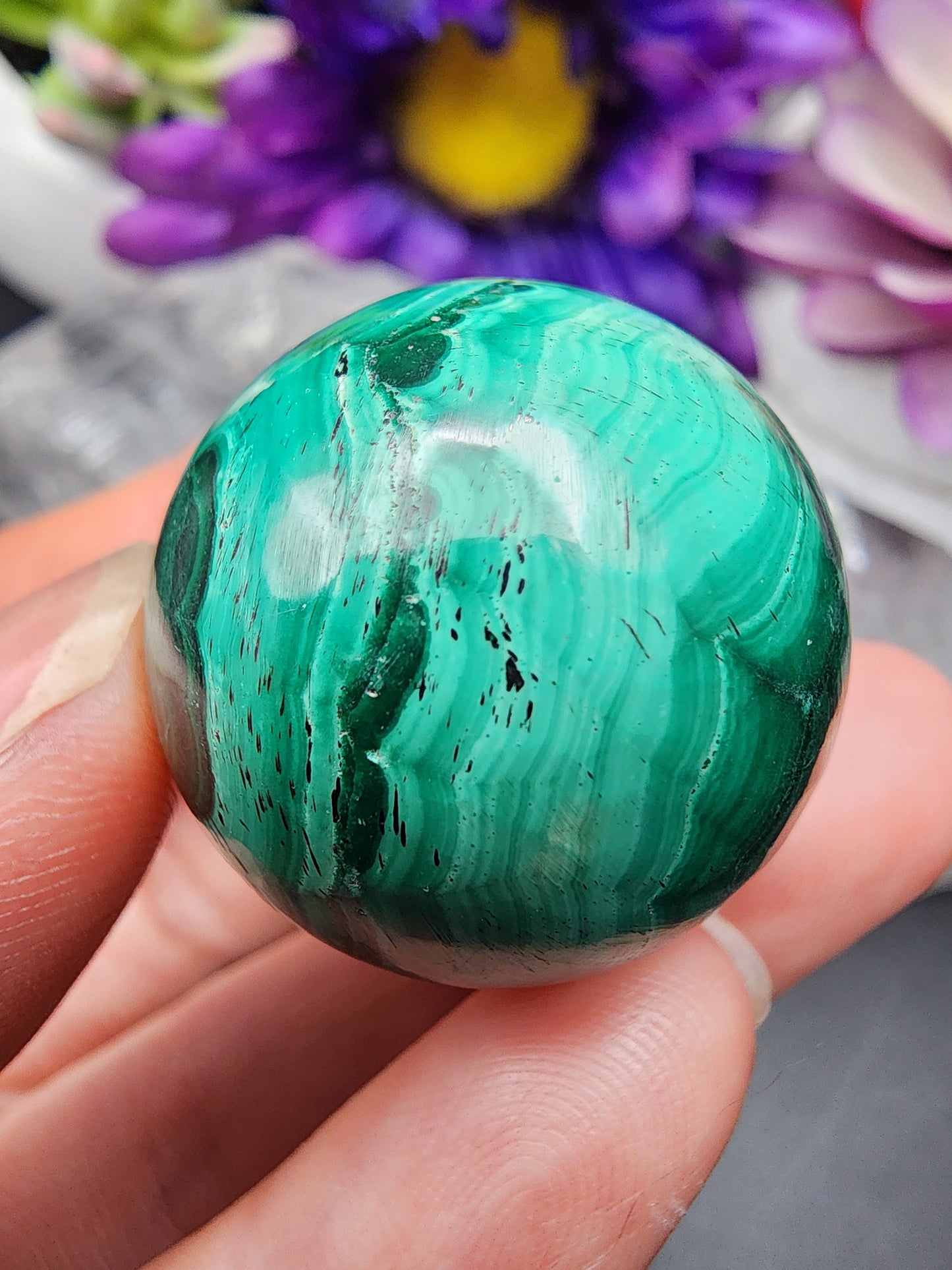 Malachite Sphere