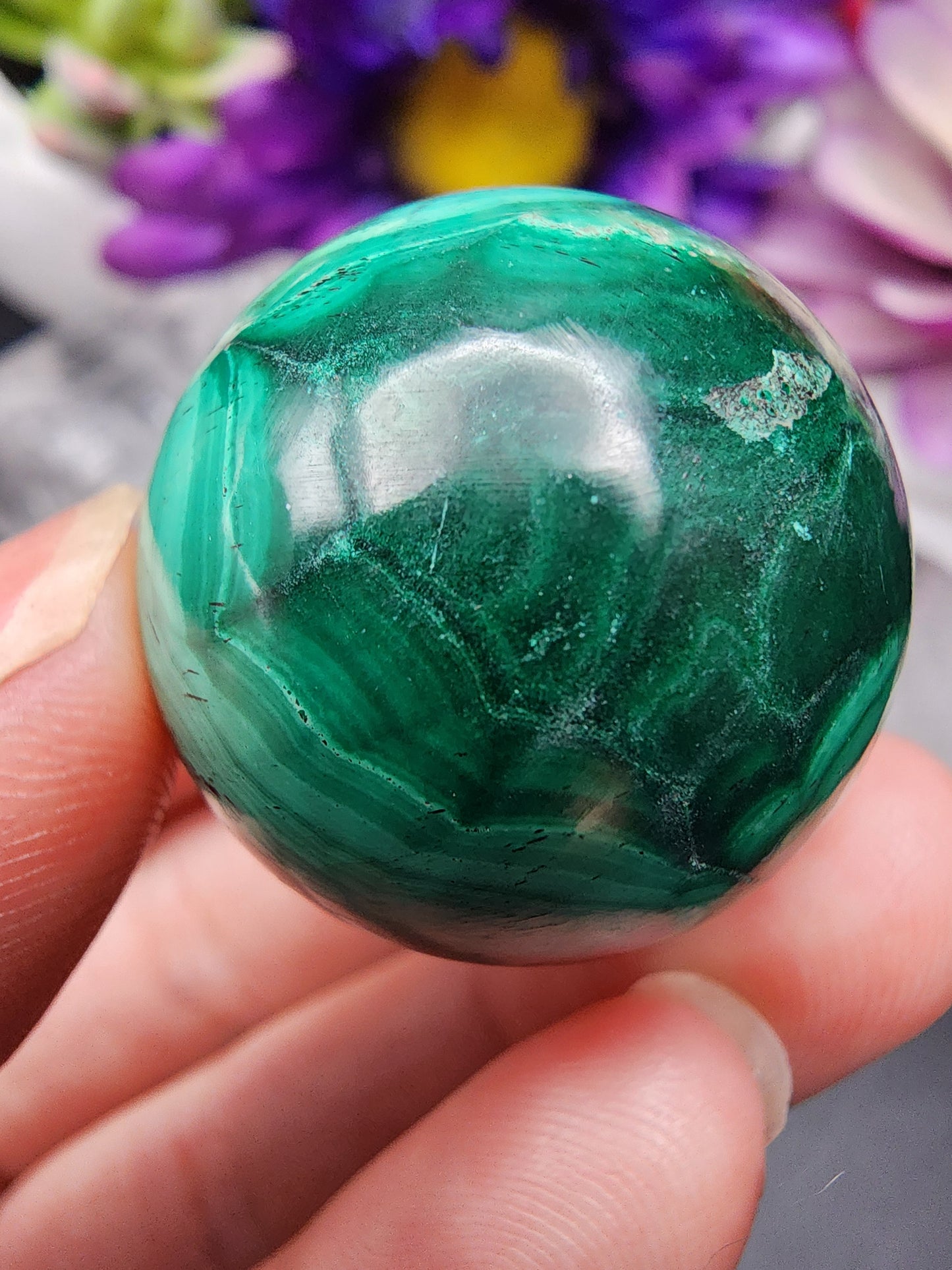 Malachite Sphere