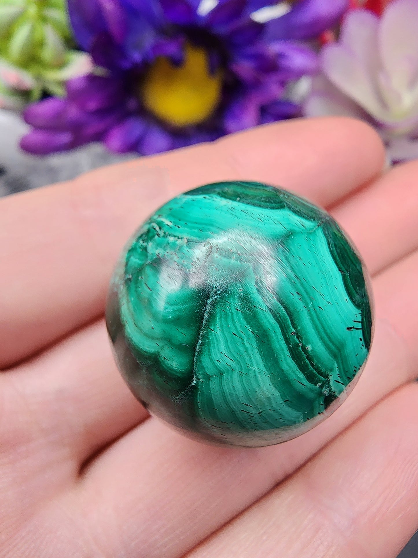 Malachite Sphere