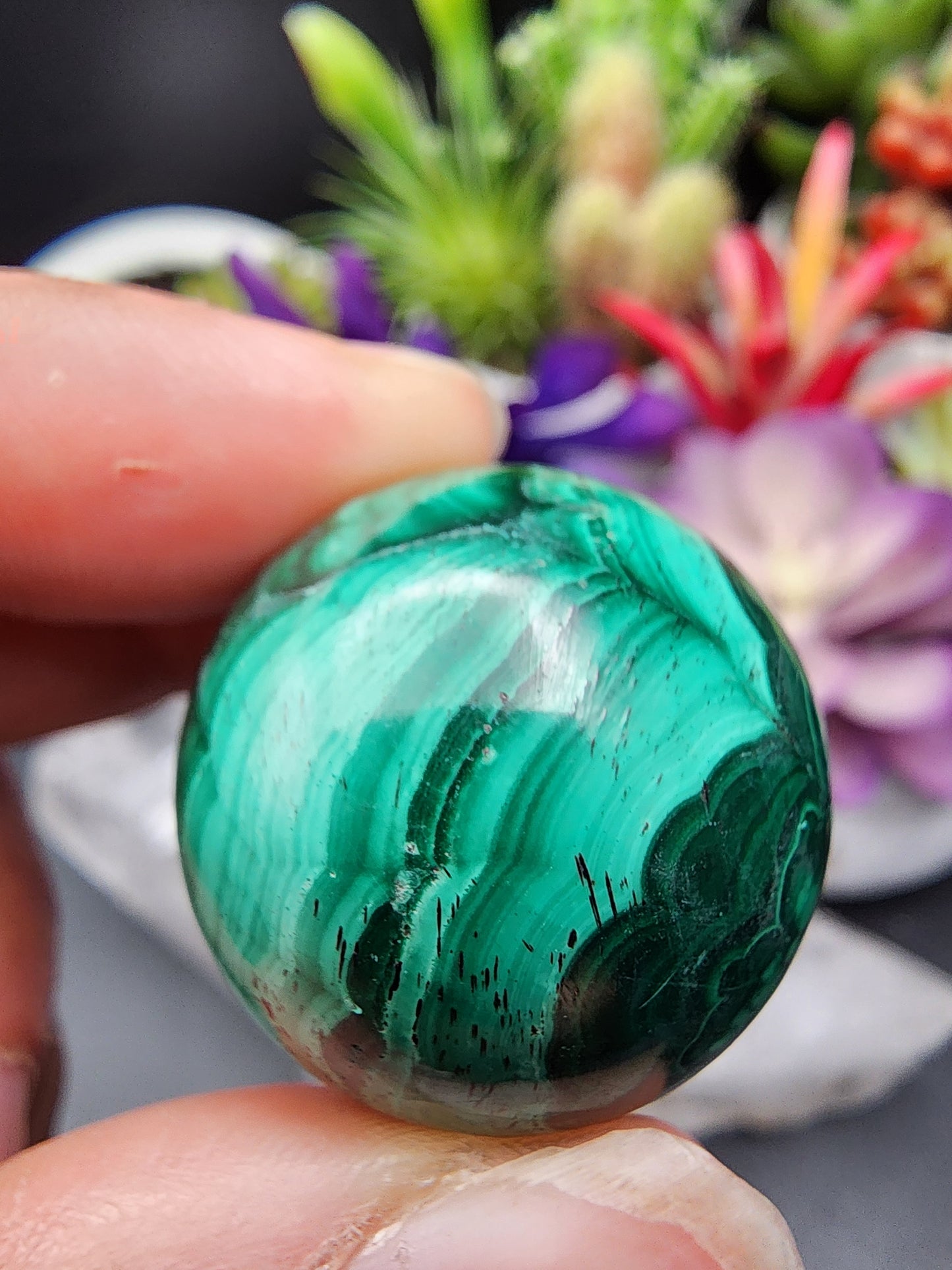 Malachite Sphere