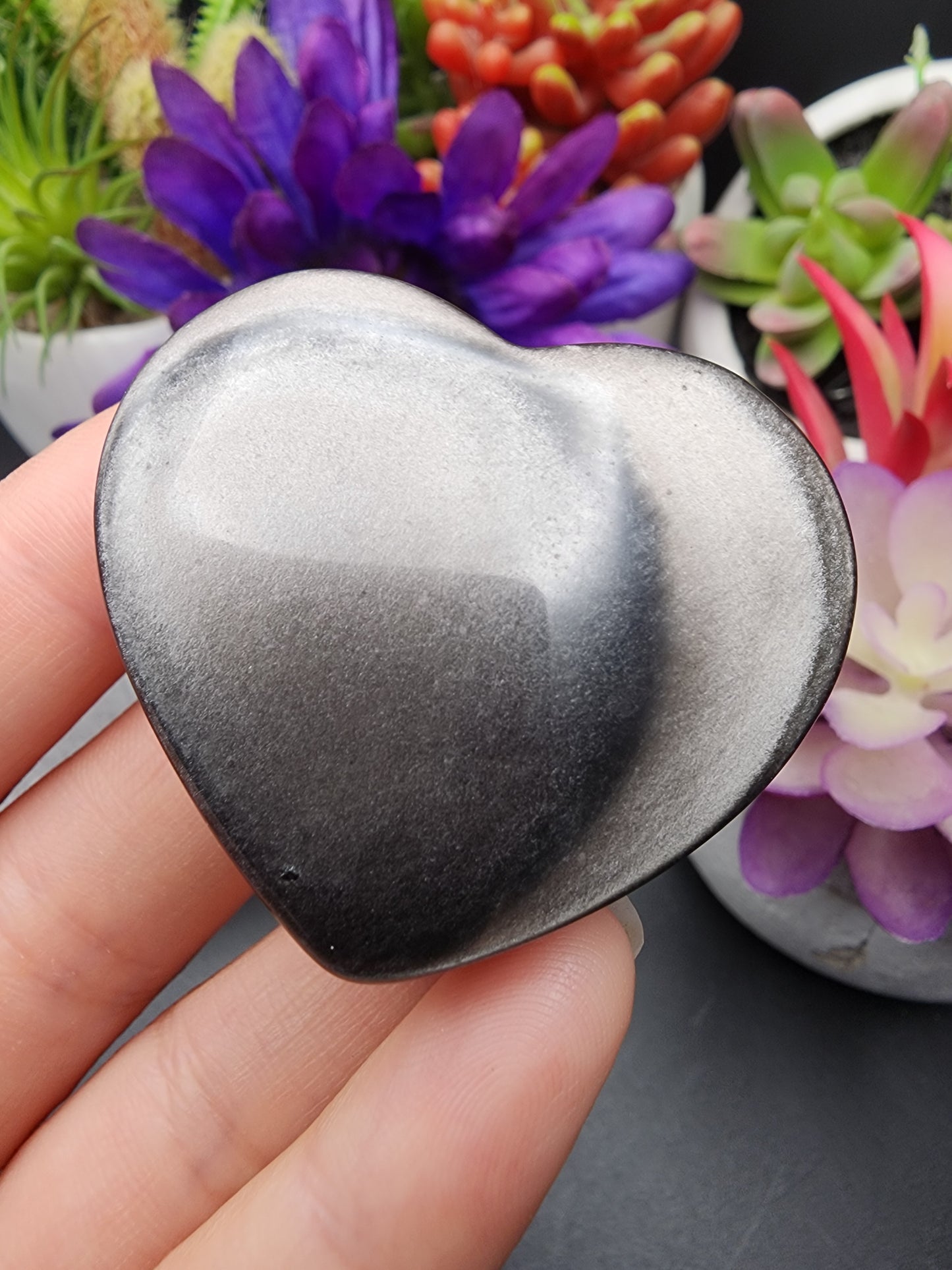 Silver Sheen Obsidan