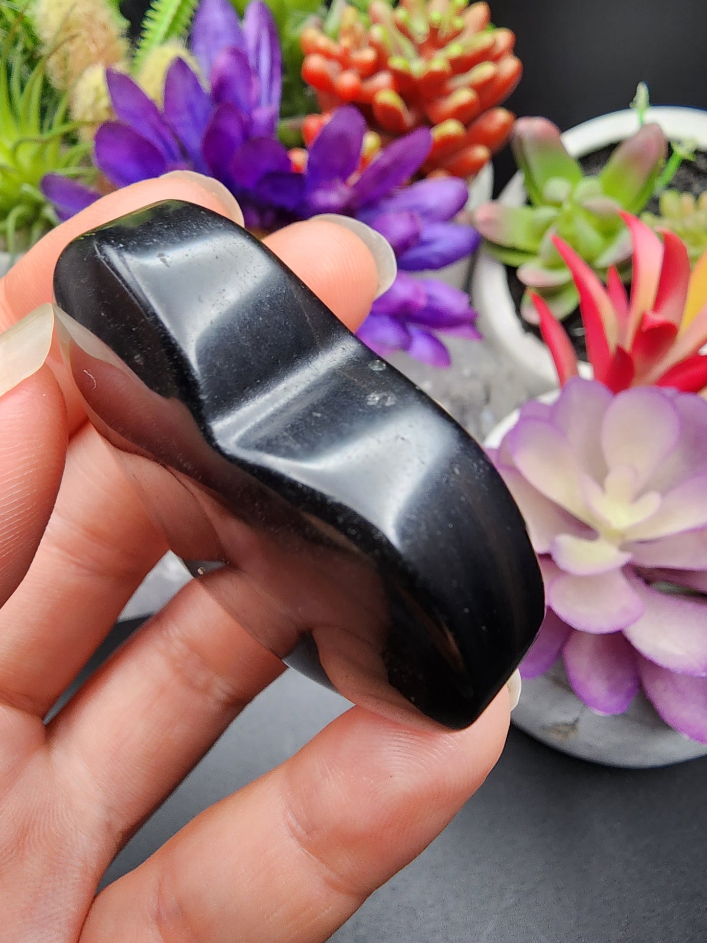 Silver Sheen Obsidan