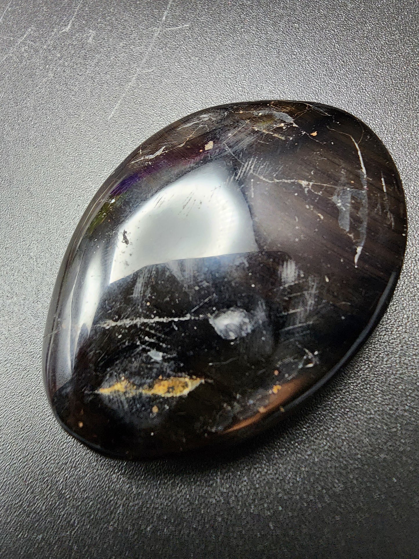 Black Tourmaline Palmstone