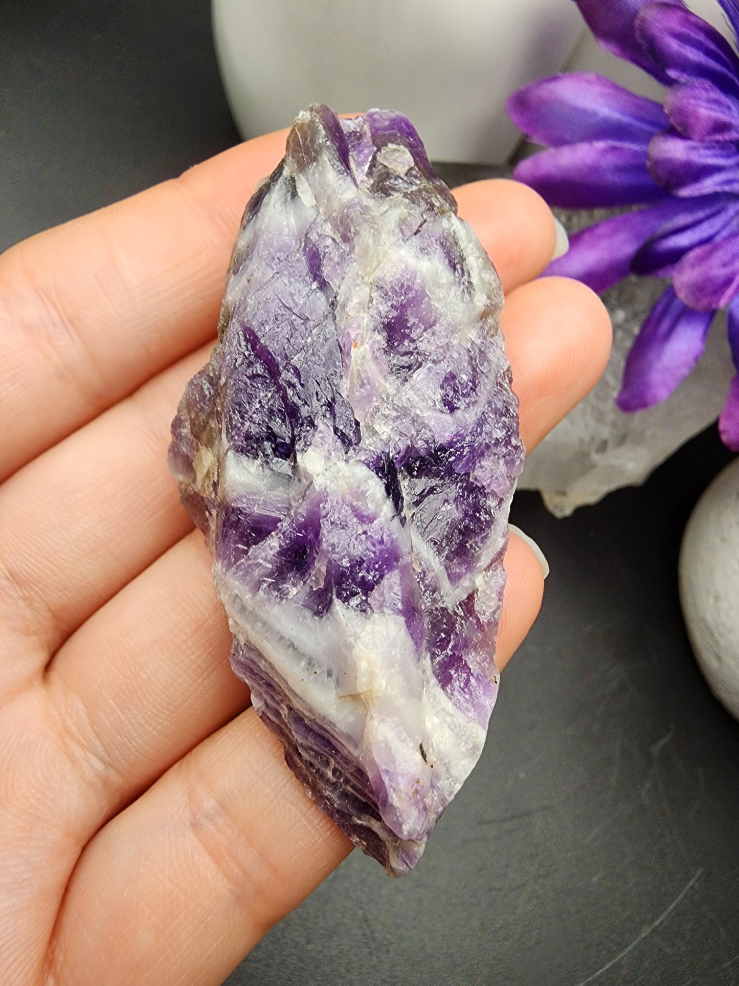 Chevron Amethyst