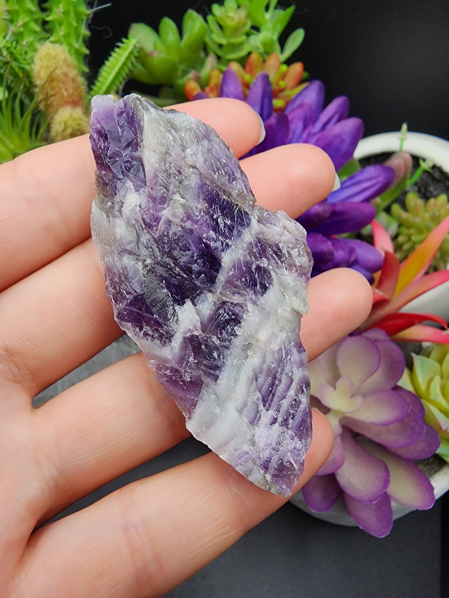 Chevron Amethyst