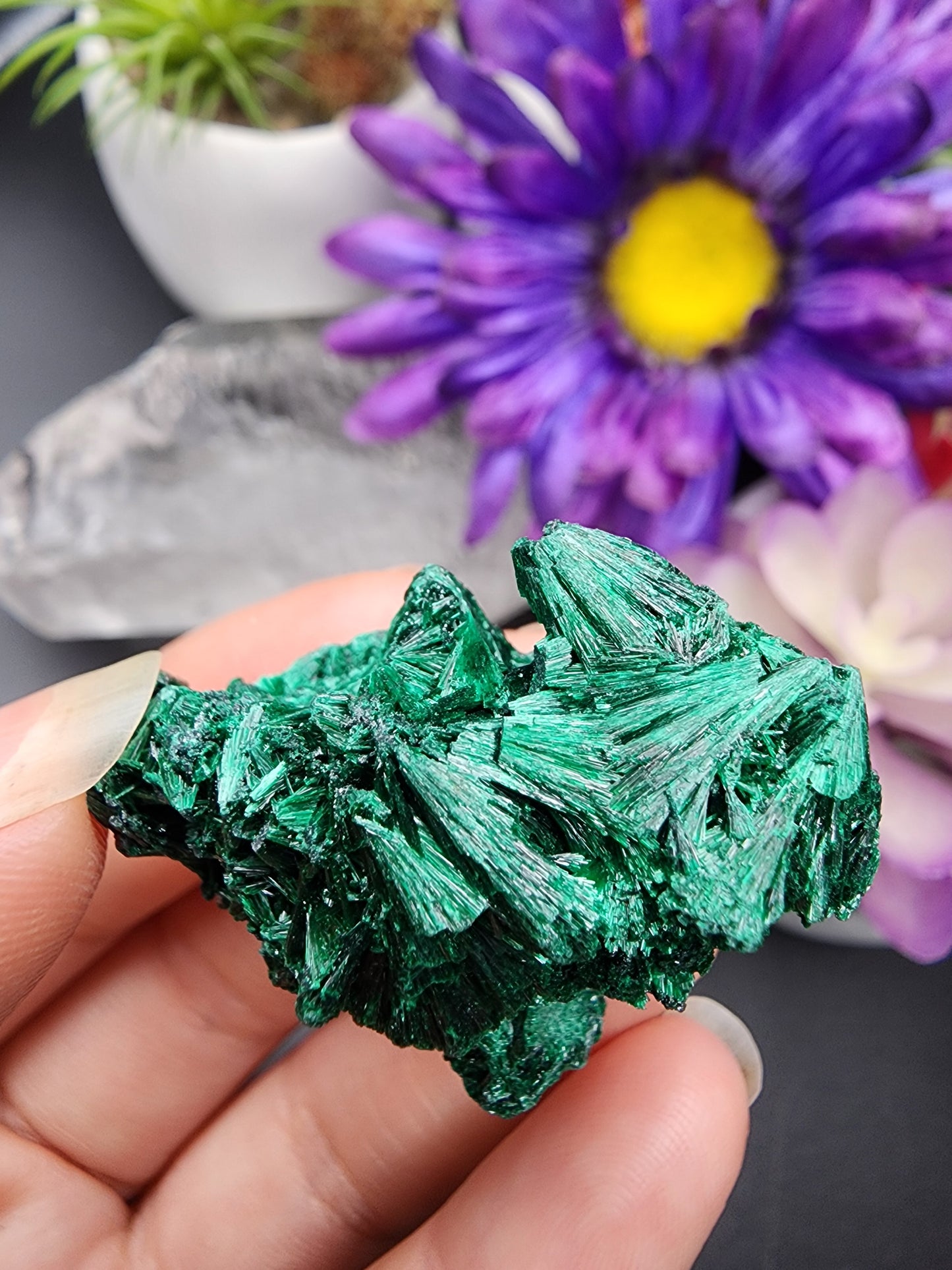 Fibrous Malachite