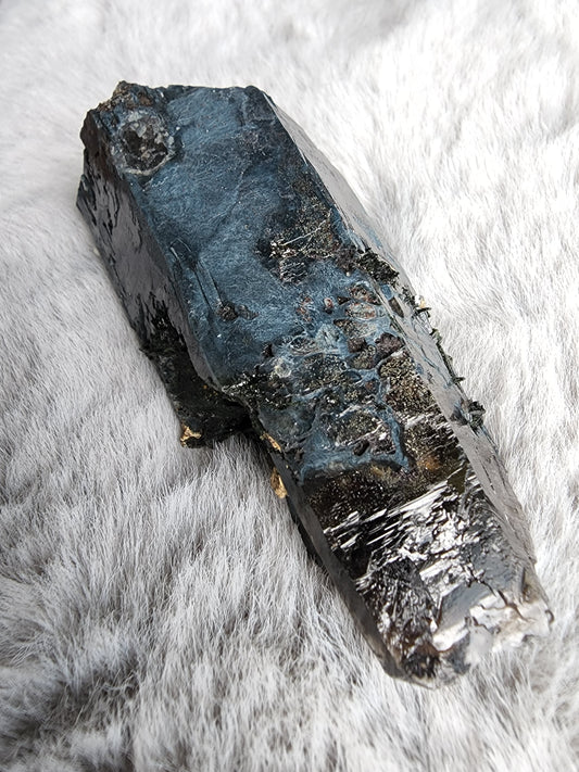 Smoky Quartz w/ Aegirine