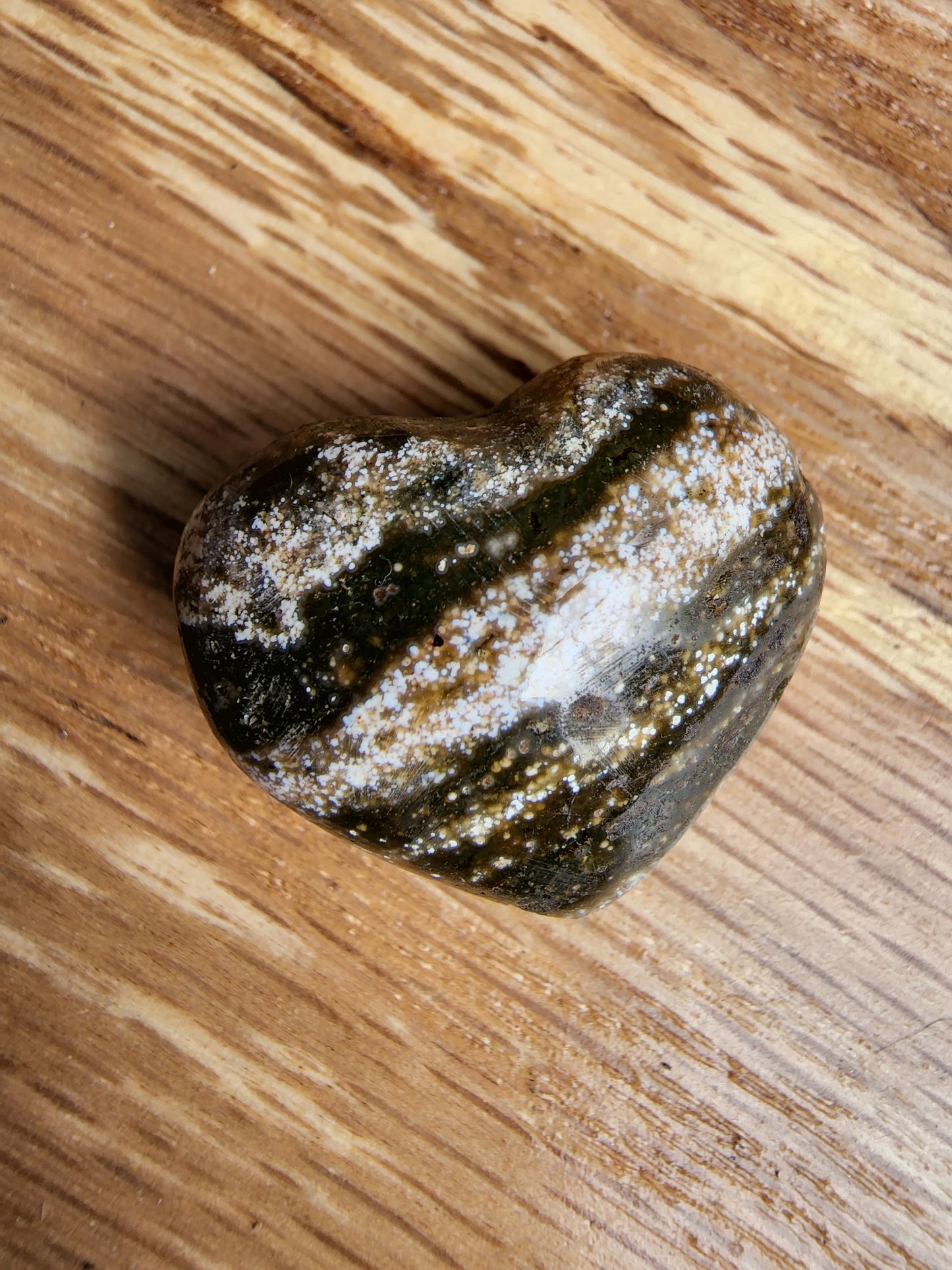 Ocean Jasper Heart