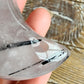 Black Tourmaline Quartz Moon