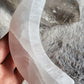 Selenite Crescent Moon Carving