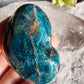 Blue Apaite Heart