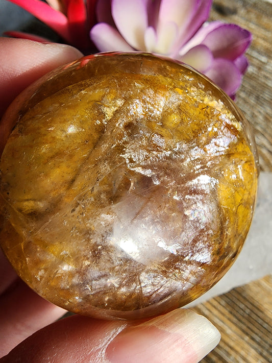 Golden Healer Palmstone
